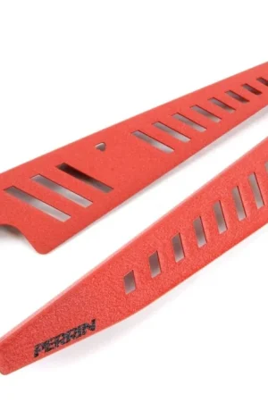 Luxury Perrin Fender Shroud Kit Red 2015-2021 WRX / 2015-2021 STI