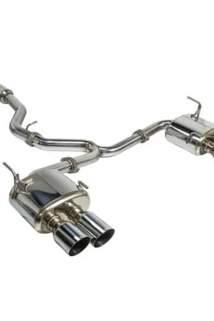 Remark Sports Touring Resonated Cat Back w/ Polished Stainless Tips 2015-2021 WRX / 2015-2021 STI Low Price