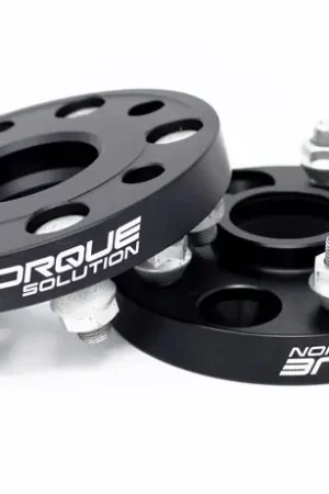 Torque Solution Forged Wheel Spacers Black 20mm 5x114.3 2015-2021 WRX / 2005-2021 STI Top Pick