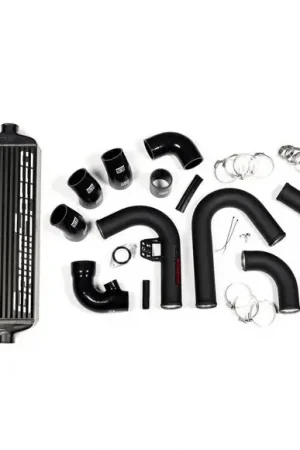 Best Price Grimmspeed Front Mount Intercooler Kit Black Core w/ Black Piping 2015-2021 WRX