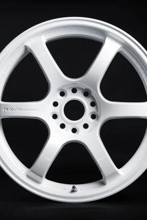 Genuine Gram Lights 57DR Ceramic White Pearl 18x9.5 5x114.3 38mm Offset 2015-2024 WRX / 2011-2021 STI