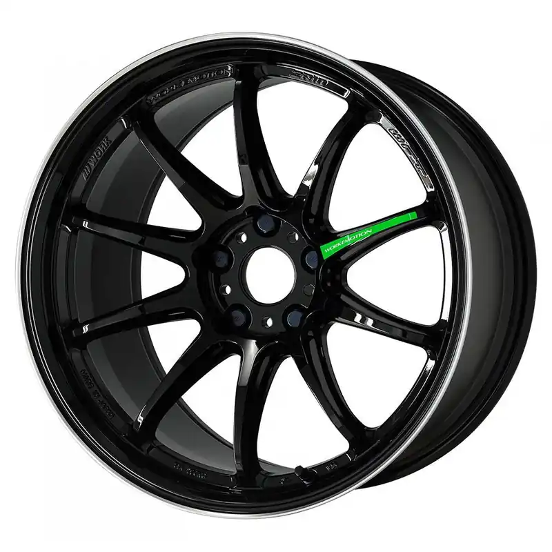 Time-Limited WORK Emotion ZR10 Black Diamond Rim Cut 18x9.5 +38mm 5x114.3