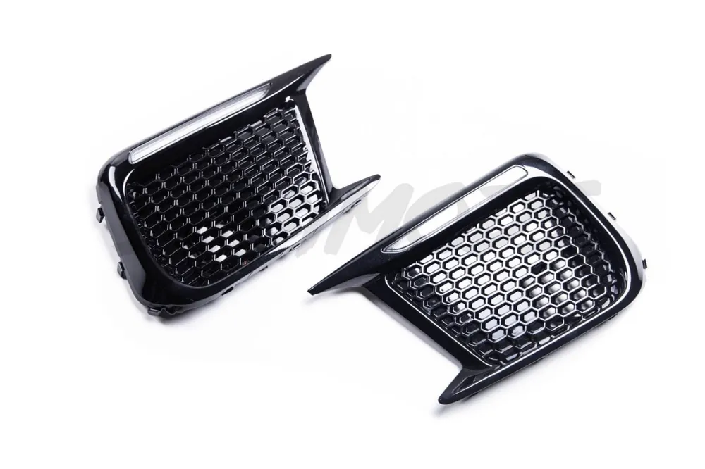 Top Rated Molded Innovations Sequential JDM Style LED Bezel Kit w/ No Fog Light Hole 2018-2021 WRX Base and Premium Models