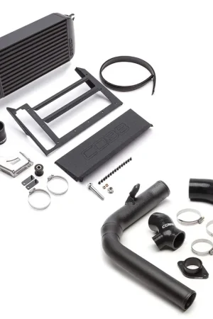 COBB Top Mount Intercooler Black w/ Charge Pipe Kit 2015-2021 WRX Fan Favorite