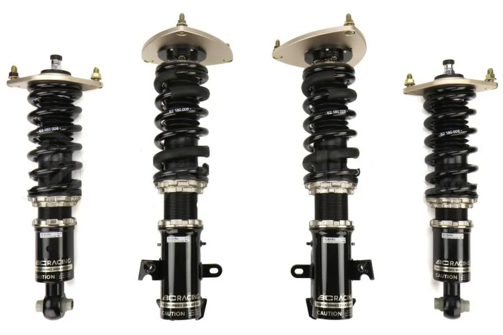 Crafted BC Racing BR Series Extreme Low Coilovers Subaru Models