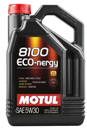 One Day Deal Motul 8100 5W-30 ECO-nergy Motor Oil 5L Bottle
