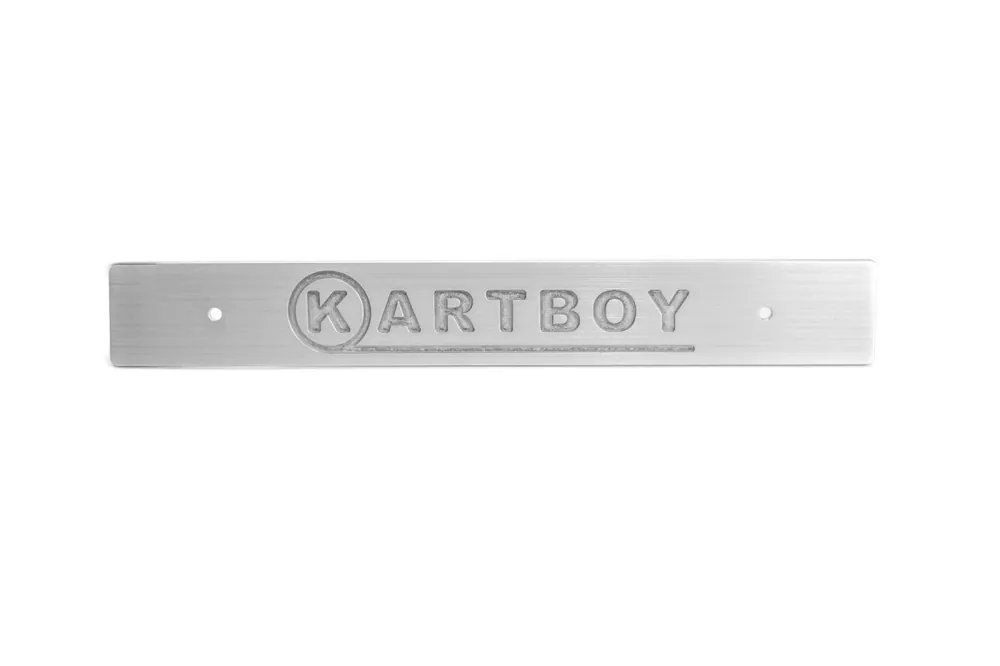 Price Drop Kartboy Front License Plate Delete Silver 2006-2021 WRX / 2006-2021 STI / 2005-2009 LGT