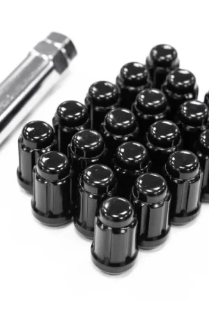 Muteki Closed End Black Lug Nuts 12x1.25 Most Subaru Models Direct From Factory