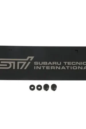 Last Chance Subaru OEM STI Euro-Style Marque Plate Delete Matte Black 2007-2021 WRX / 2007-2021 STI / 2009-2019 Forester / 2018-2021 Crosstrek