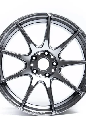 Weekend Sale WedsSports SA-99R Platinum Silver Black 18x9.5 5x114.3 +38mm Offset