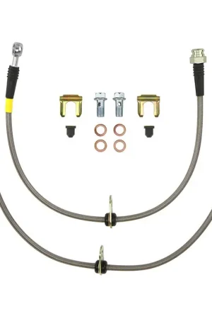 Wholesale FactionFab Front Stainless Steel Brake Lines 2008-2021 WRX