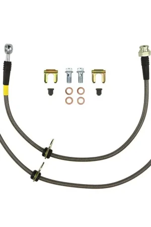 Weekend Sale FactionFab Front Stainless Steel Brake Lines Subaru 2002-2005 WRX