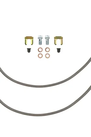 FactionFab Rear Stainless Steel Brake Lines 1993-2001 Impreza with Disk Brakes Limited Offer