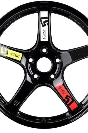 Handmade Gram Lights 57DR / 57CR Spoke Sticker Pair Red