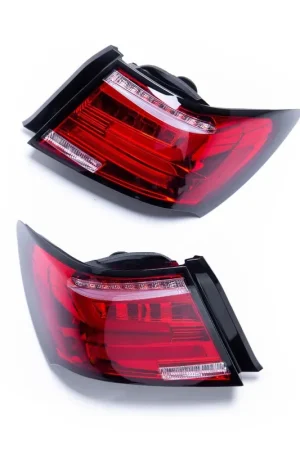 Spyder Sequential LED Tail Lights Chrome Housing w/ Red Lens and Red Bar 2008-2014 WRX Sedan / 2011-2014 STI Sedan Direct From Factory