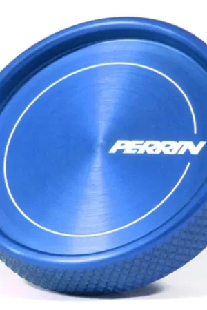 Fast Shipping Perrin Oil Cap Round Style Blue Most Subaru Models