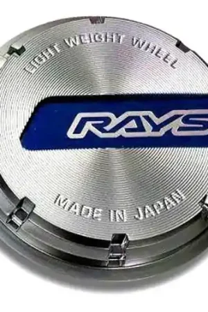 One Day Deal Gram Lights 57CR / 57DR Center Cap Silver Chrome Base w/ Blue Accent