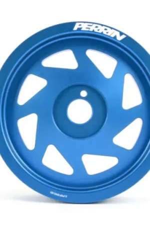 Big Sale Perrin Crank Pulley Blue 2015-2018 WRX / 2014-2018 Forester XT / 2013-2014 Legacy / 2013-2021 BRZ / 2012-2014 Impreza