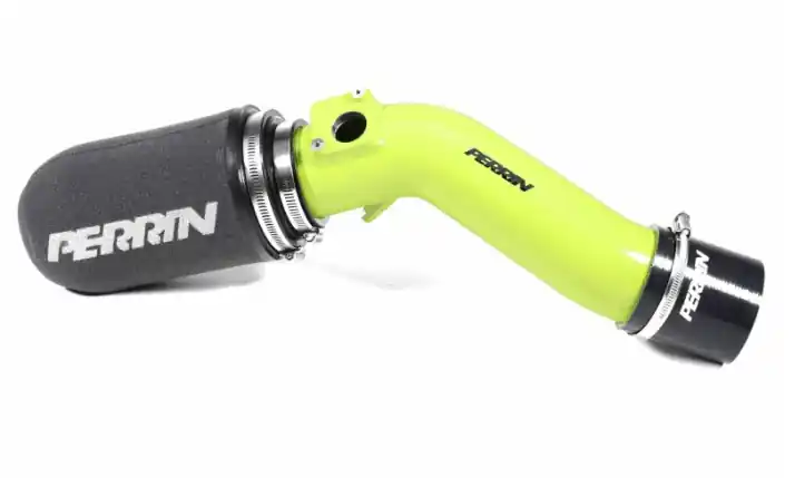 Perrin Hi-Power Cold Air Intake Neon Yellow 2018-2021 STI Next Day Delivery