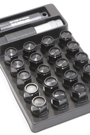 KICS Leggdura Racing Shell Type Lug Nut Set 35mm Closed-End Look 12X1.25 Black Most Subaru Models Cheap