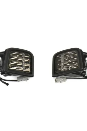 Molded Innovations Sequential LED Front Turn Signal Housings Chrome Base w/ Smoked Lense 2015-2021 WRX / 2015-2017 STI Certified