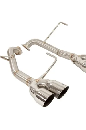 Sale Nameless Performance Axle Back 3.5" Single Wall Polished Tips 2015-2021 WRX / 2015-2018 STI