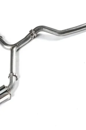 Direct From Factory ETS Quiet Catback Exhaust Non Resonated Stealth Black Tips 2015-2021 WRX / 2015-2021 STI