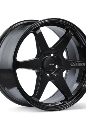 Enkei T6R Gloss Black 18x9.5 5x114.3 38mm Offset Exclusive