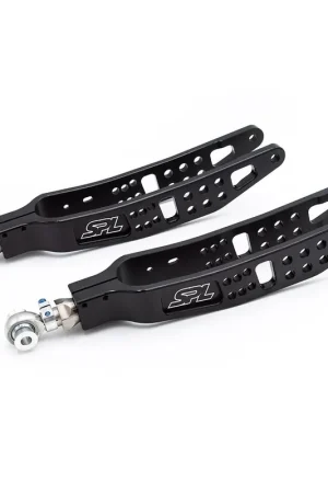 SPL Parts Rear Adjustable Control Arms Black 2008-2021 WRX / 2022-2024 WRX 6MT / 2008-2021 STI / 2013-2024 BRZ / 2022-2024 GR86 / 2013-2016 FRS / 2017-2021 GT86 / 2009-2017 Forester Limited Time