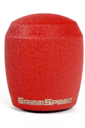 Don’t Miss Out Grimmspeed Stubby Stainless Steel Shift Knob w/ Wrinkle Red Finish Most Subaru Models
