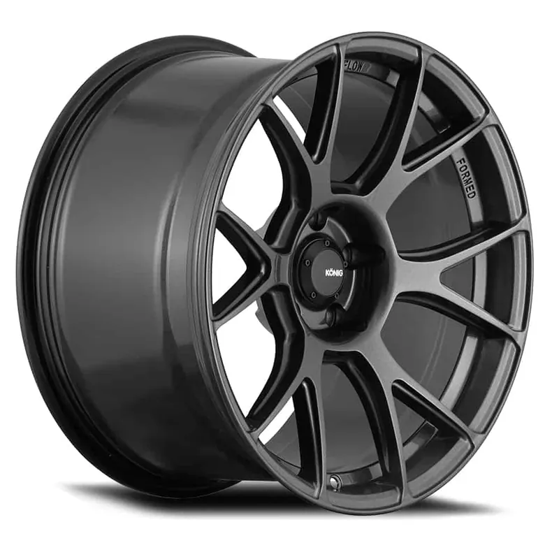 Konig Ampliform Dark Metallic Graphite 18x9.5 5x114.3 35 Offset One Day Deal