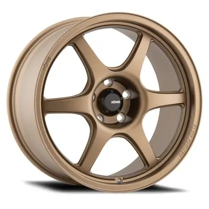 Konig Hexaform Matte Bronze 18x9.5 5x114.3 35 Offset Money Back Guarantee