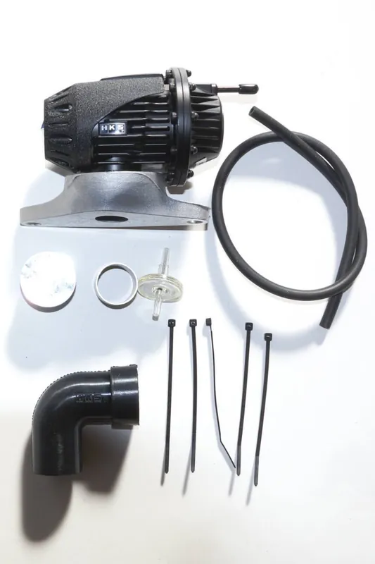 HKS Super SQV4 Blow Off Valve Black Edition w/ Suction Return Kit 2008-2021 STI Genuine