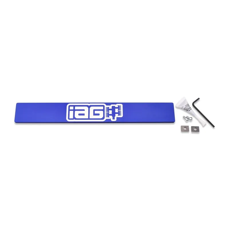IAG Performance Stealth Mount License Plate Delete Blue 2008-2014 WRX / 2008-2014 STI Bulk Order