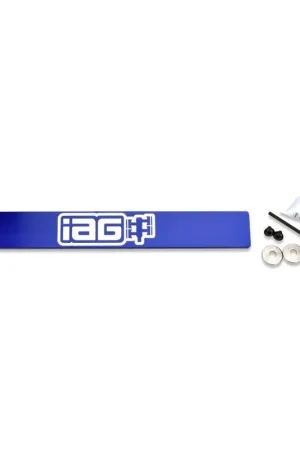 IAG Performance Stealth License Plate Delete Blue 2015-2021 WRX / 2015-2021 STI Best Seller