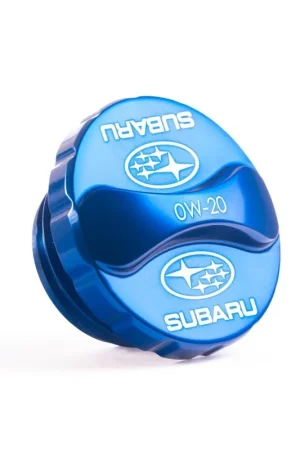 Get Yours Subaru OEM Billet Blue Oil Cap 2022-2024 WRX / 2022-2025 BRZ /2021-2025 Legacy / 2021-2023 Impreza / 2021-2025 Forester / 2021-2023 Crosstrek / 2021-2026 Ascent