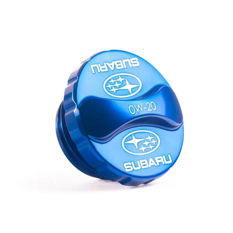 Get Yours Subaru OEM Billet Blue Oil Cap 2022-2024 WRX / 2022-2025 BRZ /2021-2025 Legacy / 2021-2023 Impreza / 2021-2025 Forester / 2021-2023 Crosstrek / 2021-2026 Ascent