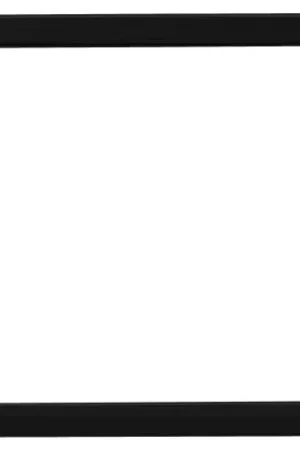 Subaru OEM Slim Line License Plate Frame Matte Black Crafted