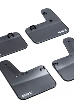 Subaru OEM Mudflap Set Black w/ White Logo 2022-2024 BRZ Buy Today
