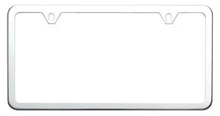 Subaru OEM Slim Line License Plate Frame Stainless Steel Save Now