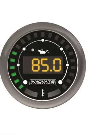 Worldwide Shipping Innovate Motorsports MTX-D Dual Function Oil Temperature / Pressure Gauge 52mm