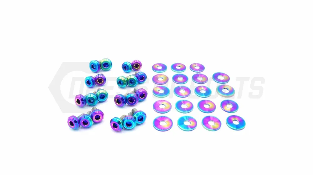 Dress Up Bolts Stage 1 Titanium Hardware Engine Bay Kit 2013-2021 BRZ Latest