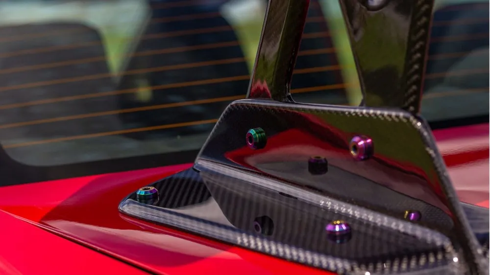 Dress Up Bolts Titanium Hardware Wing Kit 2015-2021 WRX or 2015-2021 STI w/ Varis Euro GT-Wing Instant Buy