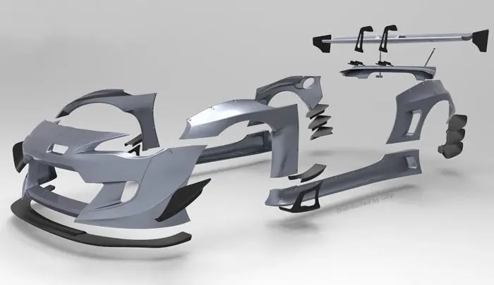 Buy Today Greddy Pandem V3 Full Widebody Aero Kit w/o Wing 2013-2021 BRZ / 2013-2016 FRS / 2017-2021 GT86