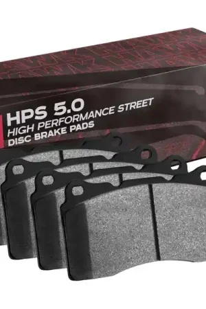 Buy Direct Hawk Performance HPS 5.0 Rear Brake Pads 2022-2024 WRX w/ Hand E-Brake / 2013-2024 BRZ / 2023 GR86 / 2010-2012 Legacy GT / 2014-2015 Forester XT