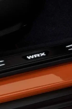 Latest Subaru OEM Illuminated WRX Logo Door Sill Plates 2022-2024 WRX