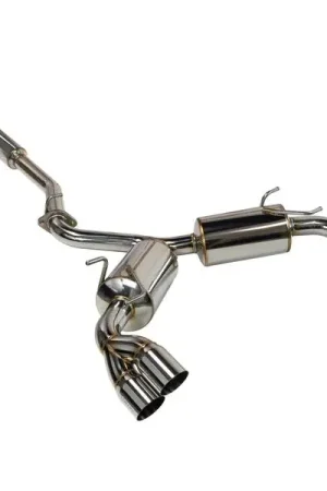 Remark Sports Touring Cat Back Exhaust w/ Stainless Tip 2013-2024 BRZ 2013-2016 FRS / 2017-2021 GT86 / 2022-2024 GR86 Direct From Factory