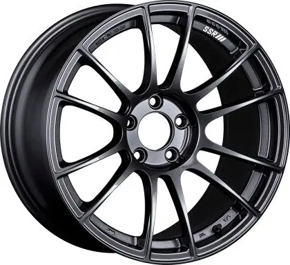Luxury SSR GTX04 Dark Gunmetal Wheel 18x9.5 5x114.3 22mm Offset