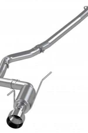 Crafted MBRP Armor Pro Series Single Exit Catback w/ Polished Tip 2011-2021 WRX Sedan / 2011-2021 STI Sedan