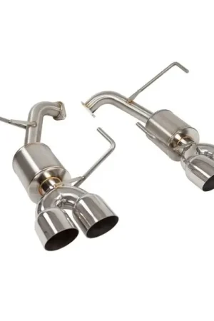 Bulk Order Nameless Performance Axle Back 3.5" Single Wall Polished Tips w/ 5" Muffler 2022-2024 WRX